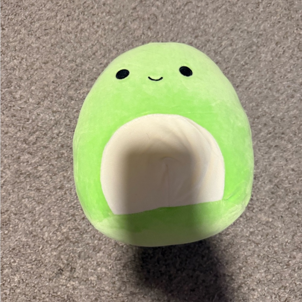 Squishmallows Green and White Stuffed Animal